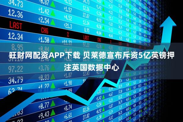 旺财网配资APP下载 贝莱德宣布斥资5亿英镑押注英国数据中心