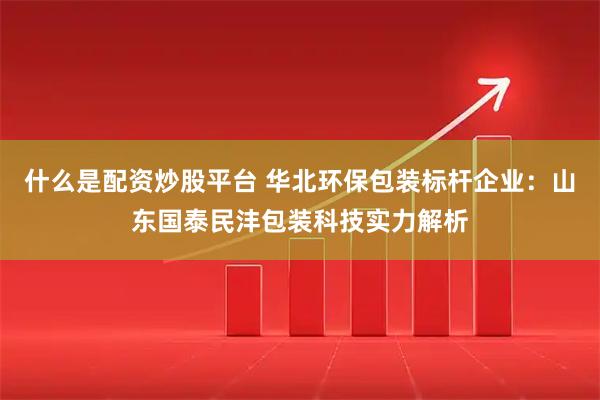 什么是配资炒股平台 华北环保包装标杆企业：山东国泰民沣包装科技实力解析